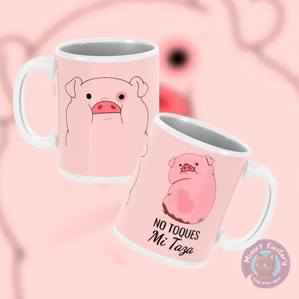 Gravity Falls - Pato - No toques mi taza