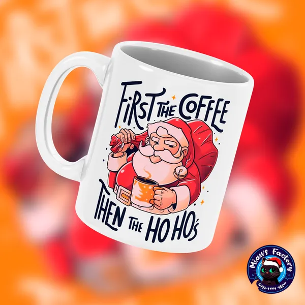 First the coffe, then the ho ho's